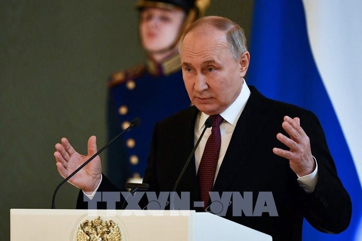 Putin llama a la solidaridad para construir una nueva Rusia - ảnh 1