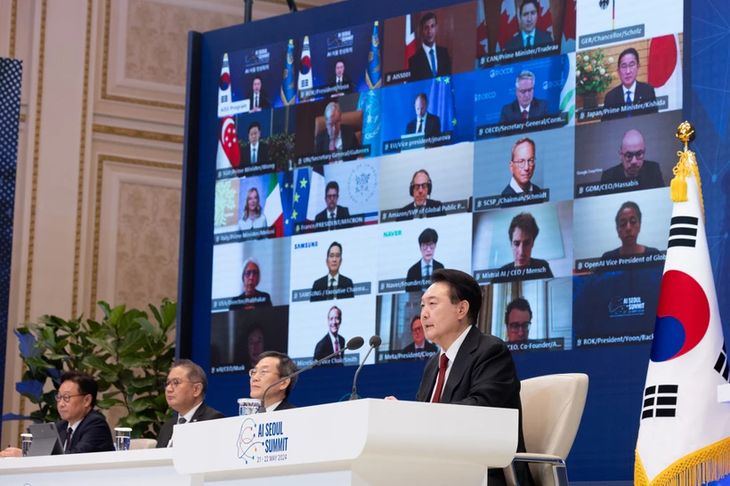 Cumbre de Seúl adopta Declaración sobre Inteligencia Artificial - ảnh 1