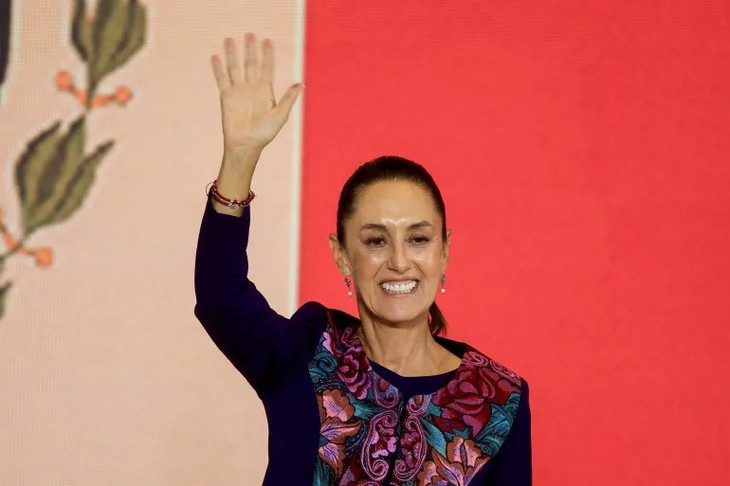 Líderes de países felicitan a primera Presidenta de México - ảnh 1