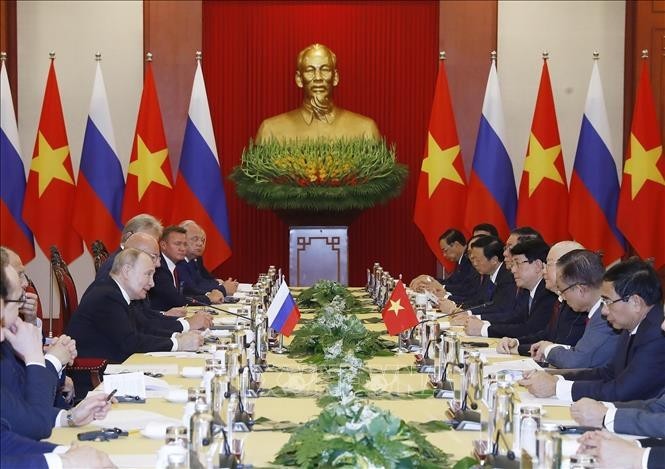 Vietnam y Rusia emiten declaración conjunta - ảnh 1