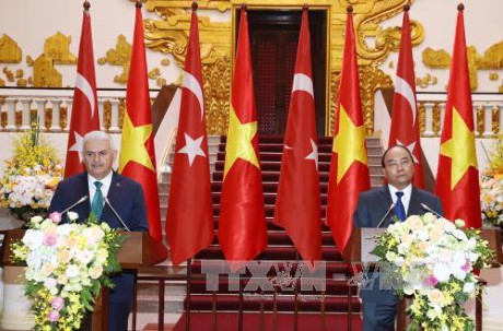 土耳其总理耶尔德勒姆对越土关系表示乐观  - ảnh 1