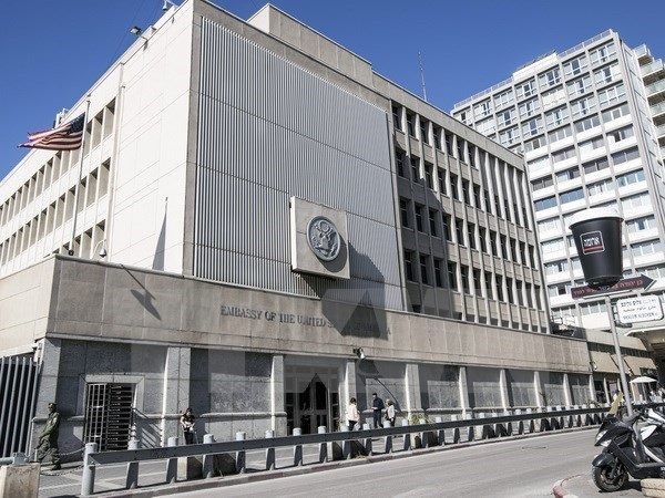 美国驻以色列大使馆将在2019年年底前搬迁至耶路撒冷 - ảnh 1