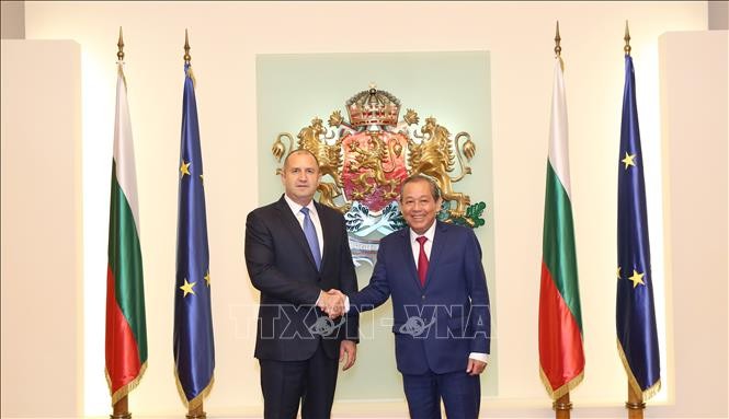 保加利亚总统拉德夫：越南是保加利亚在东南亚的重要伙伴 - ảnh 1
