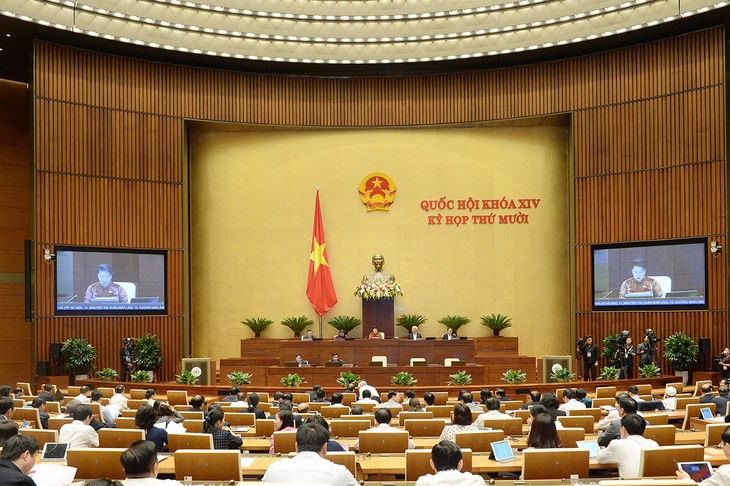 越南国会继续对政府成员进行质询 - ảnh 1