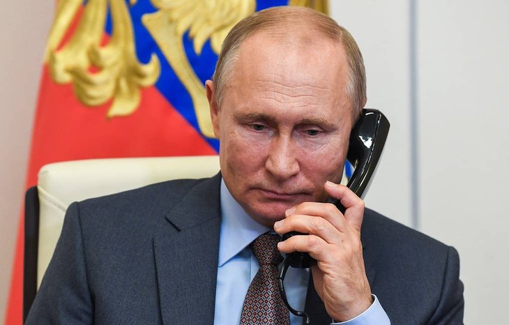 俄美两国总统通电话 - ảnh 1