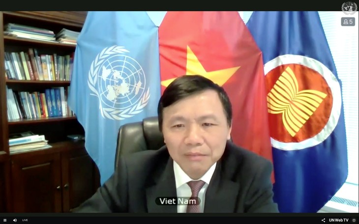 越南呼吁联合国安理会和国际社会制止以巴暴力冲突和恢复中东和平进程 - ảnh 1