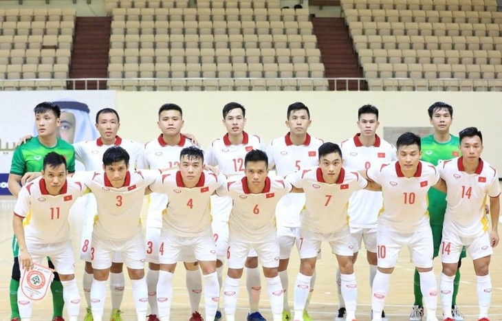 越南五人制足球队夺得2021年国际足联室内五人制足球世界杯入场券 - ảnh 1