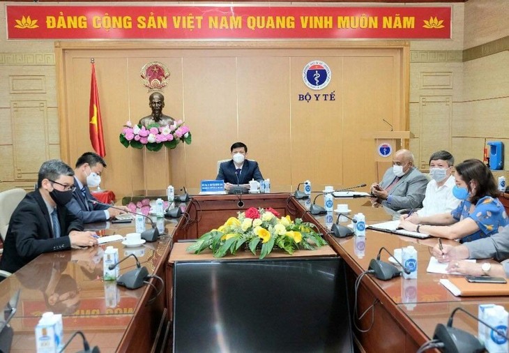 越南卫生部与古巴商讨新冠肺炎疫苗生产合作 - ảnh 1