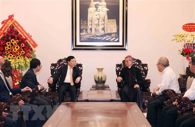 越南党和国家一贯尊重，保障人民宗教信仰自由权 - ảnh 1