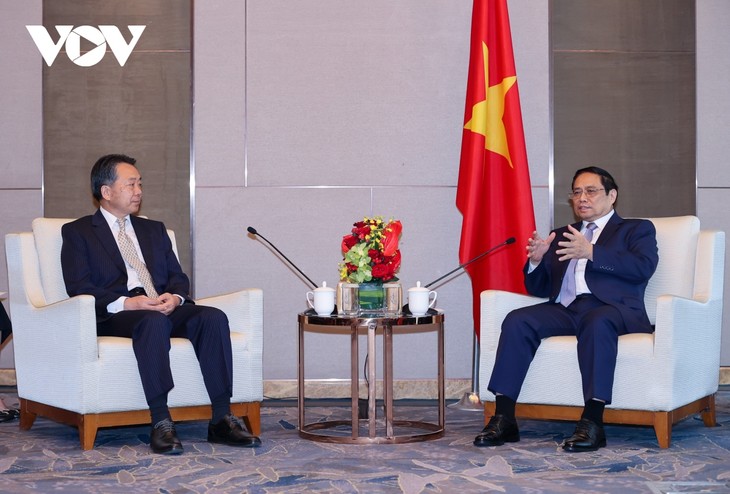 越南政府总理范明政会见中国友好人士代表 - ảnh 1