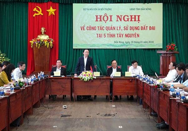 Conférence sur la gestion et l’utilisation des terrains au Tay Nguyen - ảnh 1