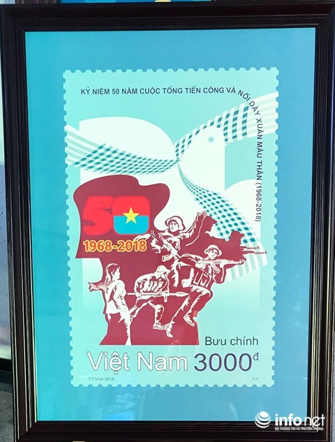 Offensive générale de 1968: publication d’un timbre-poste  - ảnh 1