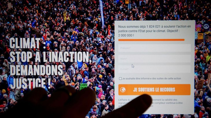 Climat: une pétition contre l'État français mobilise 2 millions de signataires - ảnh 1