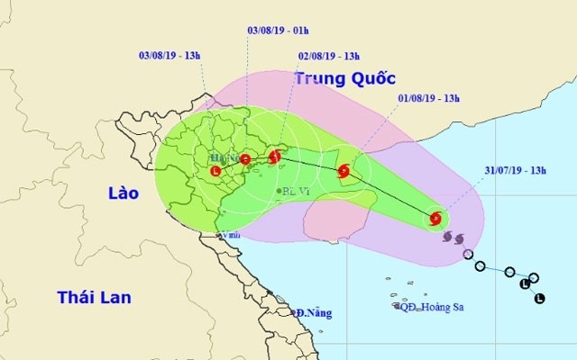 Le Vietnam se prépare à l'arrivée du typhon Wipha - ảnh 1