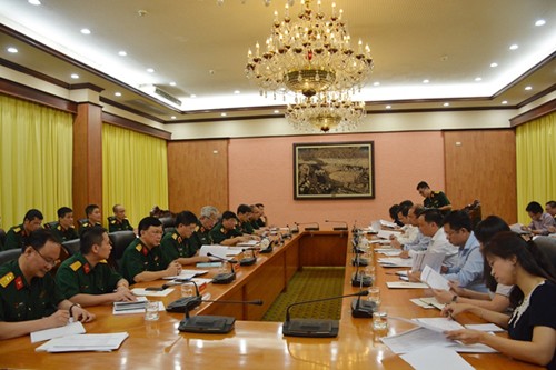 Le ministère de la Défense examine les préparatifs de l’Année de l’ASEAN 2020 - ảnh 1
