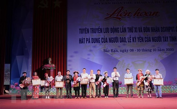 Le chant Pa dung des Dao et le rite Ky Yên des Tày de Bac Kan inscrits au Patrimoine culturel immatérial national - ảnh 1