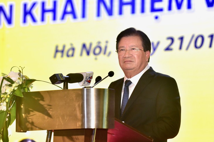 Trinh Dinh Dung à la conférence bilan du groupe du Charbon et des minerais du Vietnam - ảnh 1