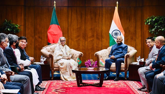 Le président indien Ram Nath Kovind en visite au Bangladesh - ảnh 1