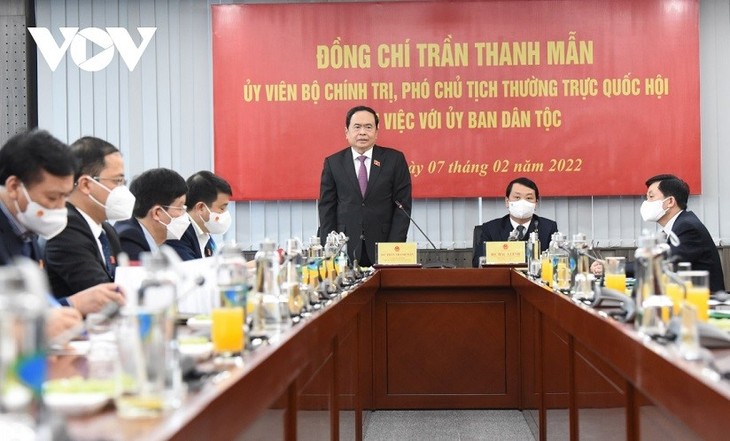 Trân Thanh Mân plaide pour une nouvelle loi permettant de développer les zones peuplées d’ethnies minoritaires - ảnh 1