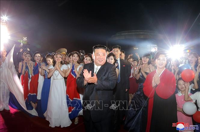 La République populaire démocratique de Corée célèbre en grande pompe son 74e anniversaire - ảnh 1