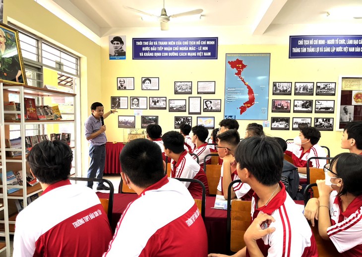 Hô Chi Minh-ville: des espaces Hô Chi Minh en milieu scolaire - ảnh 2
