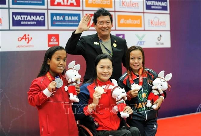 ASEAN Para Games 12: le Vietnam maintient sa 3e place au classement général - ảnh 1