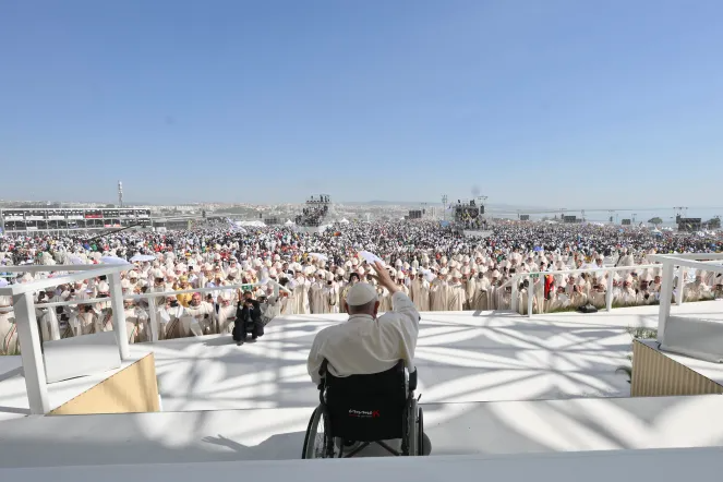 Célébration inspirante: Le Pape François galvanise la jeunesse lors des JMJ 2023 à Lisbonne - ảnh 1