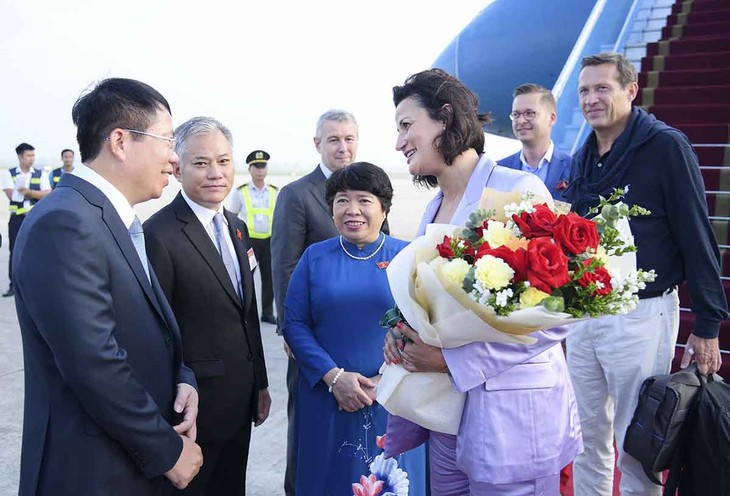 La présidente du Sénat de Belgique, Stephanie D’Hose, entame sa visite officielle au Vietnam - ảnh 1