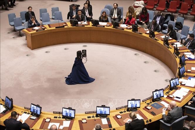 Réunion d'urgence du Conseil de sécurité de l'ONU suite aux attaques présumées contre Belgorod - ảnh 1