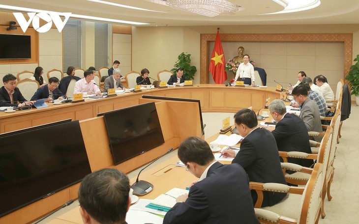 Le vice-Premier ministre vietnamien préside une réunion sur le projet de marché de crédits carbone - ảnh 1