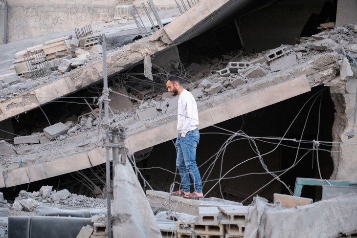 Le bilan humain s'alourdit: Plus de 95.000 victimes dans la bande de Gaza - ảnh 1
