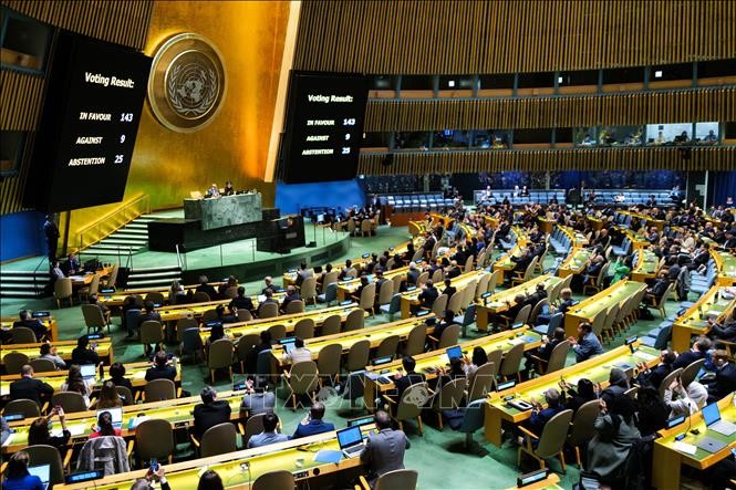 Militarisation de l'espace: Le Conseil de sécurité de l'ONU rejette le projet de résolution russe  ​ - ảnh 1