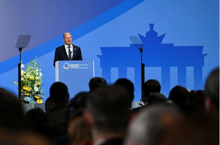 Conférence sur la reconstruction de l'Ukraine inaugurée en Allemagne - ảnh 1