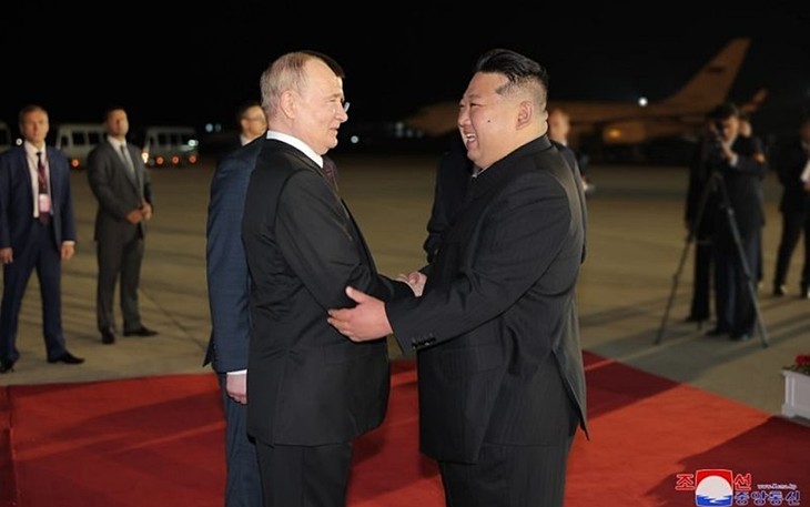 Vladimir Poutine en visite à Pyongyang - ảnh 1