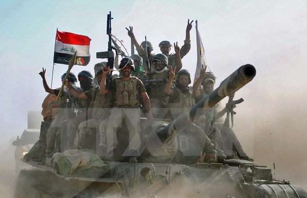 Iraqi troops liberate southwest Kirkkuk from IS - ảnh 1