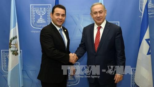 Israel, Palestine show opposite reactions to Guatemala’s moving embassy to Jerusalem - ảnh 1