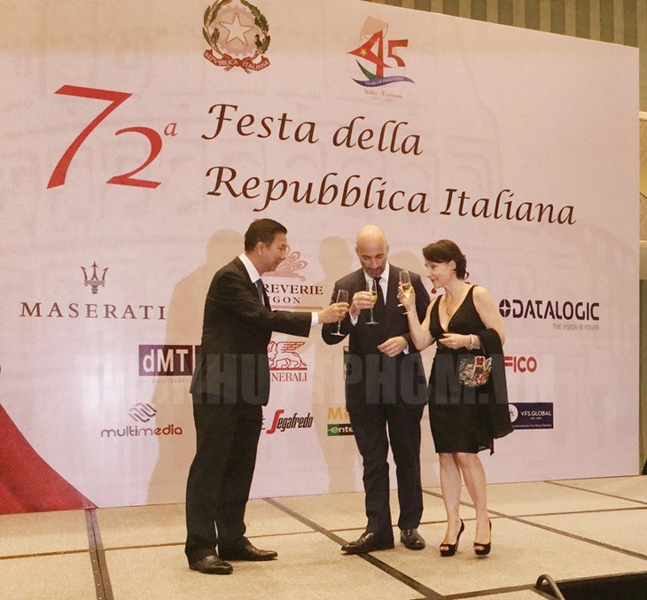 45th anniversary of Vietnam, Italy diplomatic ties marked in HCM city - ảnh 1