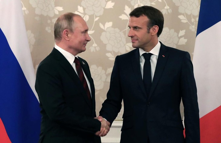 France, Russia voice cautious optimism on Ukraine - ảnh 1