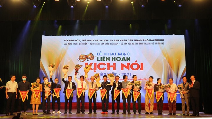 National Drama Festival 2021 opens in Hai Phong - ảnh 1