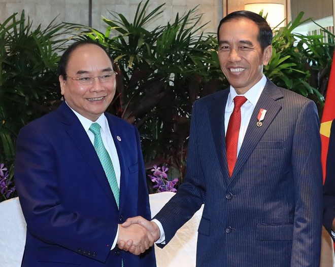 Rencontres de Nguyên Xuân Phuc avec des dirigeants de pays aséaniens - ảnh 2
