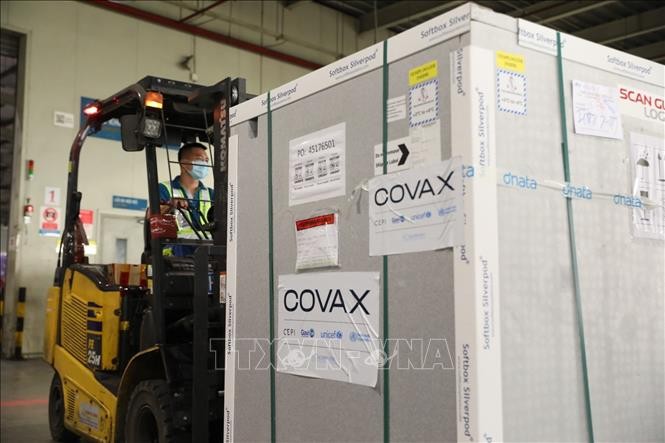 Près de 1,7 million de doses de vaccin anti-COVID-19 de COVAX arrivées au Vietnam - ảnh 1