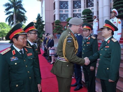 Vietnam, New Zealand enhance defense ties - ảnh 1