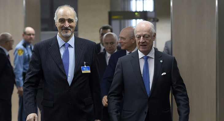 Syrian government delegation leaves Geneva - ảnh 1