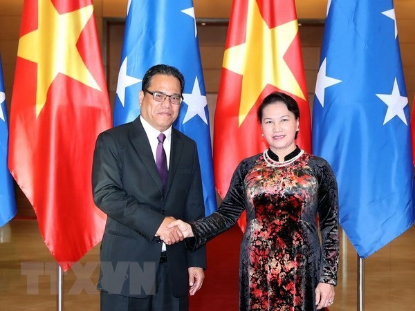 Micronesian Speaker of the Congress concludes Vietnam visit - ảnh 1