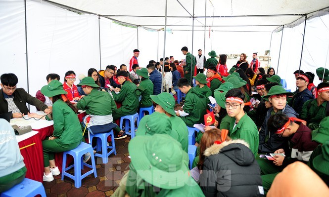 Red Sunday blood donation drive to collect 50,000 blood units - ảnh 1
