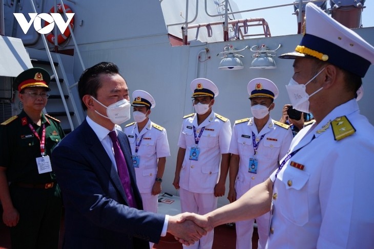 Vietnam’s naval officers join exercise MILAN 2022 in India - ảnh 1