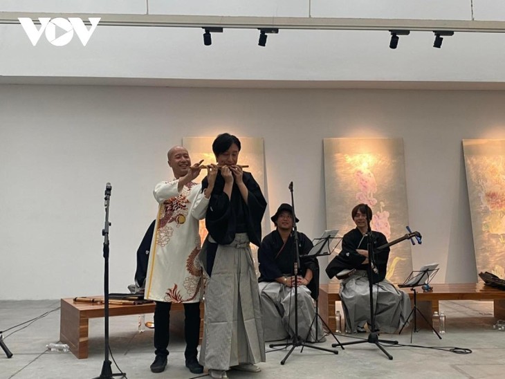 Japanese traditional music highlighted at charity concert in Hanoi  - ảnh 2