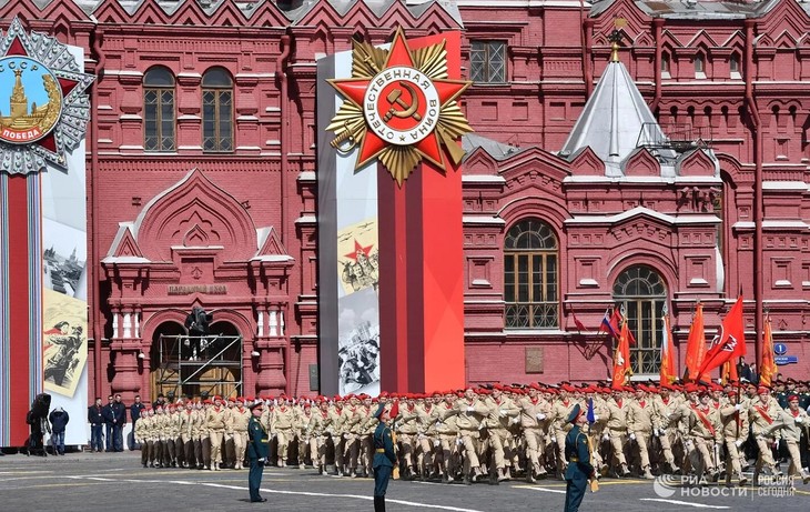 Russia celebrates 78 years of Victory in the Great Patriotic War - ảnh 1