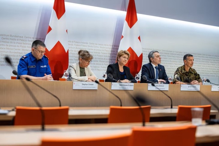 Switzerland strengthens security for upcoming Ukraine peace conference - ảnh 1