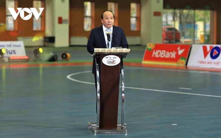 Pembukaan Kejuaraan Nasional Futsal HDBank tahun 2023 - ảnh 1